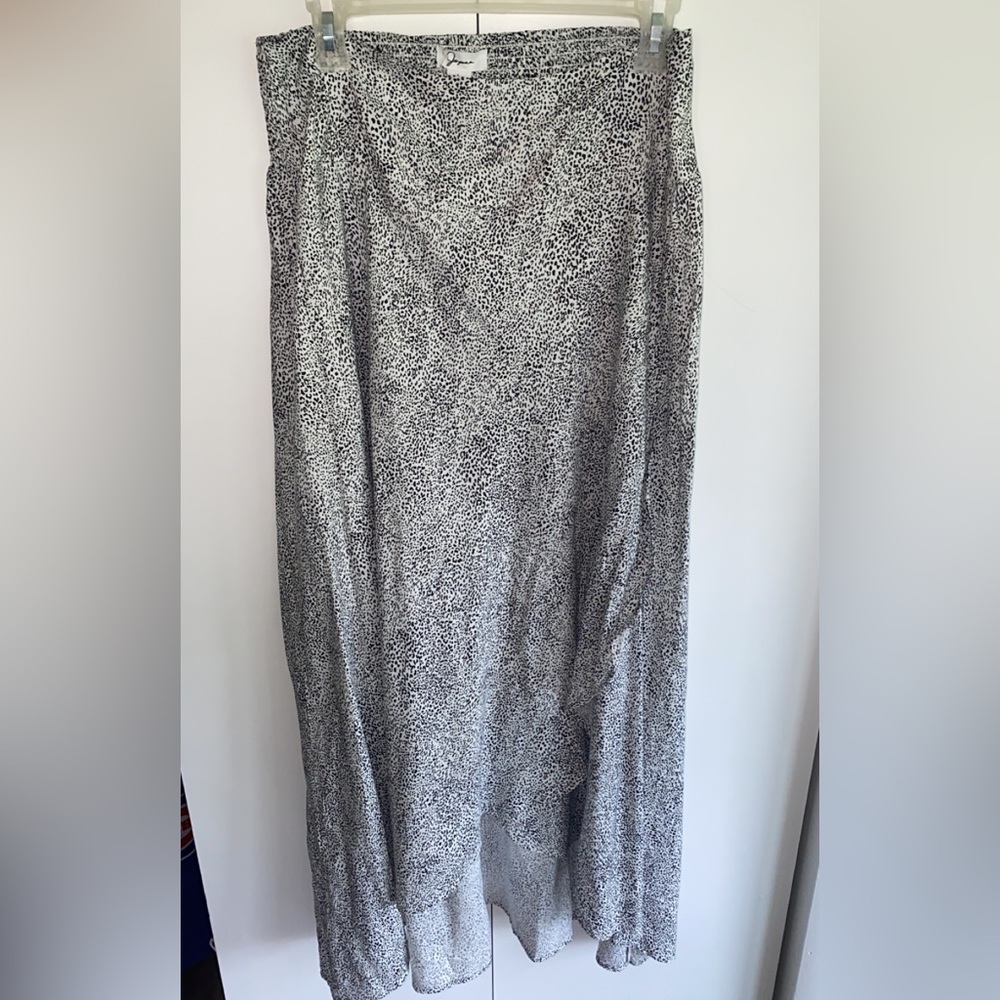 Leapord(?) Maxi Wrap skirt